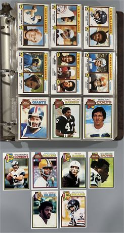 1979 Topps Football Complete Set (1-396) NMMT AVG w/ Campbell & Lofton RC's