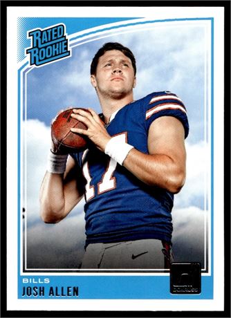 2018 Donruss #304 Josh Allen Rated Rookie