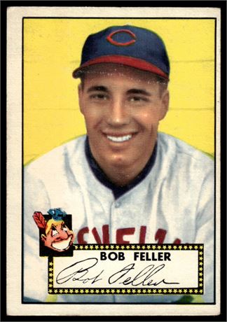 1952 Topps #88 Bob Feller GOOD+