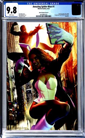 Amazing Spider-Man #1 CGC 9.8 (2022) Horn Variant Cover B