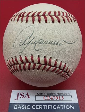 Andre Dawson Signed Official National League Baseball JSA