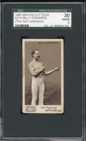1890 N310 Mayo's Cut Plug Billy Edwards SGC 2 GOOD