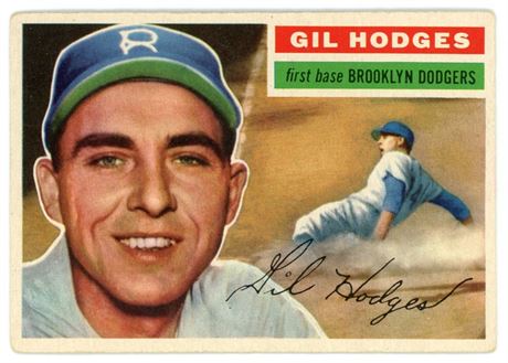 1956 Topps #145 Gil Hodges VG (Centered)