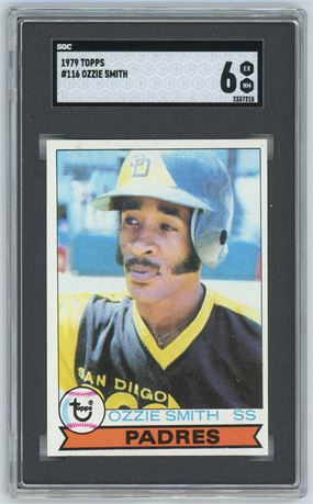 1979 Topps #116 Ozzie Smith RC SGC 6 EXMT