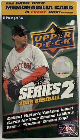 2008 Upper Deck Series 2 Baseball Factory Sealed Blaster Box