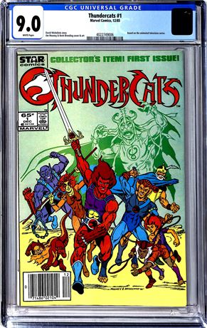 Thundercats #1 (1985) CGC 9.0 Based on the Animated Television Series