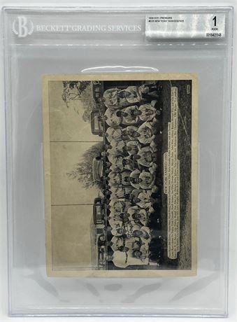 1936 R311 Premiums #G25 New York Yankees 1935 Pop 2, 6 Higher