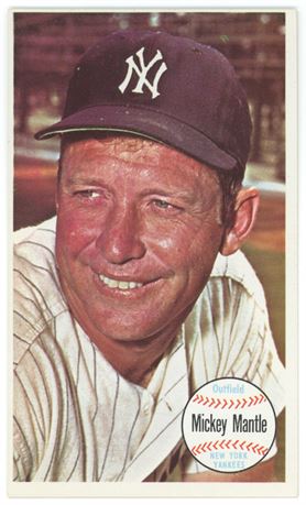1964 Topps Giants #25 Mickey Mantle EX-EXMT