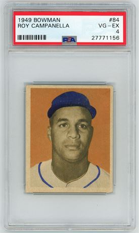 1949 Bowman #84 Roy Campanella RC PSA 4 VGEX