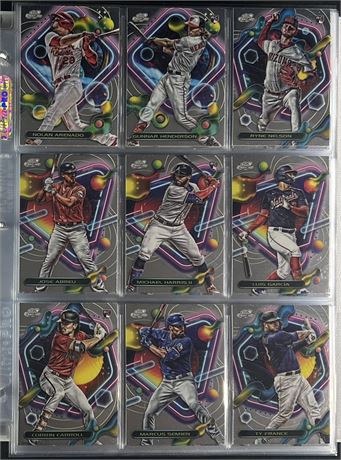 2023 Topps Cosmic Chrome Baseball Complete Set (1-200) w/ Insert Sets, & Ohtanis