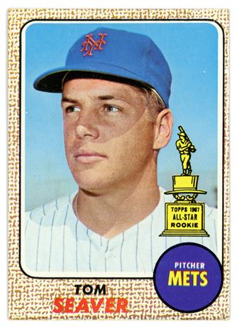 1968 Topps #45 Tom Seaver All-Star Rookie EX