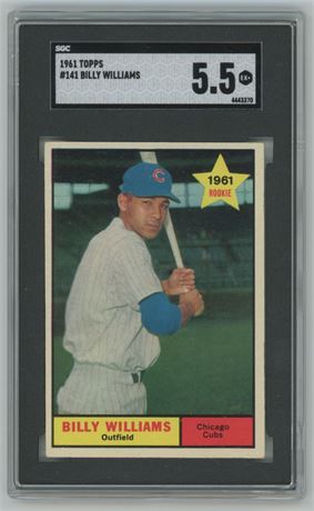 1961 Topps #141 Billy Williams SGC 5.5 EX+