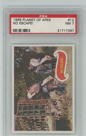 1969 Planet of the Apes #12 No Escape! PSA 7 NM