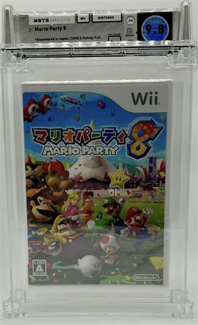Mario Party 8 Wii Japanese WATA 9.8