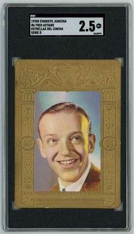 1930s Evaristo Juncosa #6 Fred Astaire Serie D Estrellas Del Cinema SGC 2.5