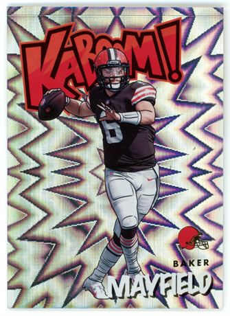 2021 Panini Absolute Baker Mayfield Kaboom!