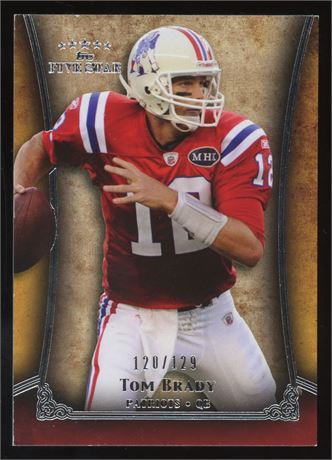 2011 Topps Five Star #111 Tom Brady Five Star Career 120/129 (READ)