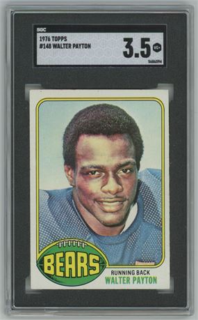 1976 Topps #148 Walter Payton RC SGC 3.5 VG+