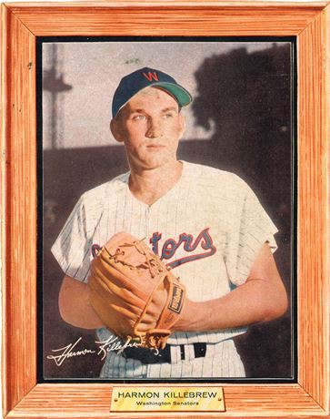 1960 Post Cereal Harmon Killebrew Hand-Cut Low Grade