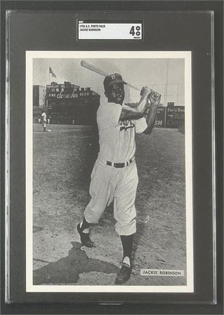 1954 All-Star Jackie Robinson Photo Pack SGC 4 VGEX RARE