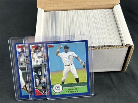 2003 Topps Traded Complete Set (1-275) w/ Ortiz, Rodriguez, Cabrera