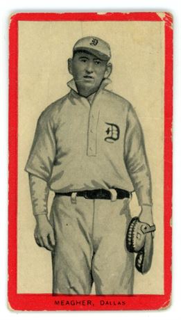 1910 Old Mill T210 Meagher (Dallas Giants) Series 3 Low Grade