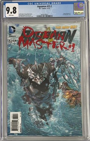 Aquaman #23.2 (2013) CGC 9.8 Ocean Master #1
