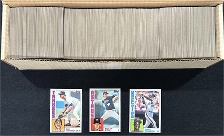 1984 Topps Complete Set 792/792 NMMT-MT Condition Mattingly & Ryan Corner dings*