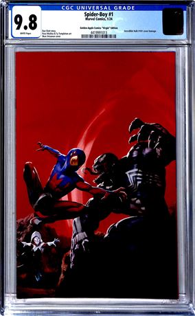 Spider-Boy #1 CGC 9.8 (2024) Golden Apple Comics "Virgin" Edition