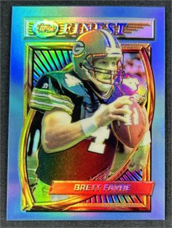 1994 Topps Finest #124 Brett Favre Refractor