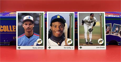 1989 Upper Deck Complete Set (1-800) Griffey Jr. RC