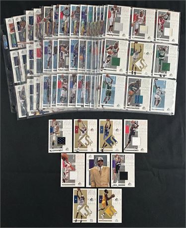 2002 Upper Deck SP Game Used Near Complete Set (141/144) READ