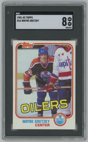 1981-82 Topps #16 Wayne Gretzky SGC 8 NMMT