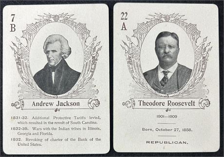 1900-33 PL9-1 Cincinnati Gum Co. In the White House Lot (2) Jackson/Roosevelt