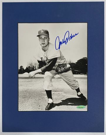 Johnny Podres Autographed 8x10 Photo Tristar