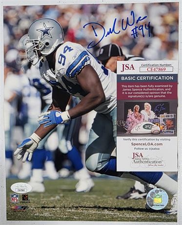 DeMarcus Ware Signed 8x10 Photo JSA