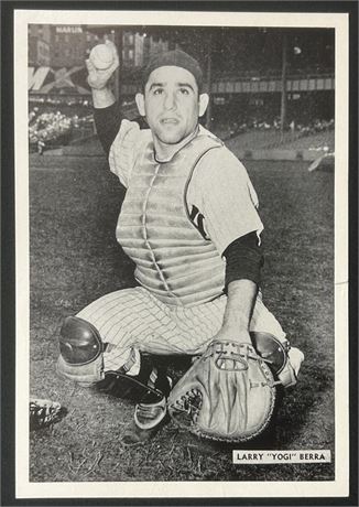 1954 All-Star Yogi Berra Photo Pack RARE