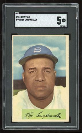 1954 Bowman #90 Roy Campanella SGC 5 EX