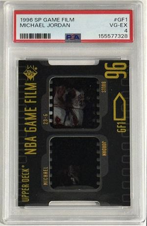 1996 SP Game Film Michael Jordan PSA 4 VGEX