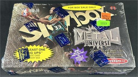 1998 Skybox Metal Universe Basketball Retail Box Factory Sealed (READ)