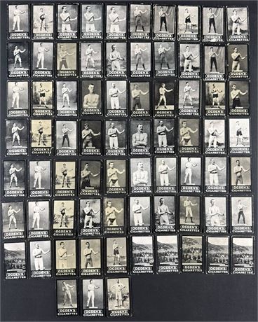 1902 A26 Ogden's LTD Tabs General Interest and Heroes Of The Ring Lot (72)