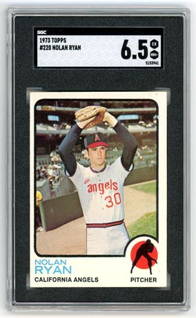 1973 Topps #220 Nolan Ryan SGC 6.5 EXMT+