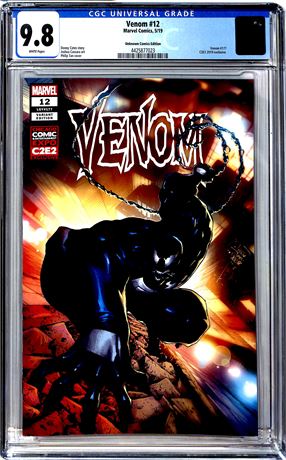 Venom #12 CGC 9.8 (2019) Unknown Comics Edition Exclusive