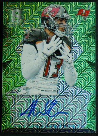 2015 Panini Spectra Mike Evans Green Mojo 20/25 Auto
