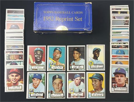 1983 Topps 1952 Reprint Complete Set