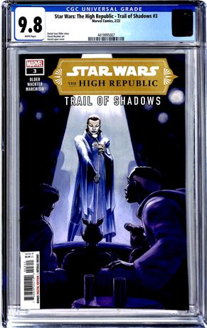 Star Wars: The High Republic - Trail of Shadows #3 CGC 9.8 (2022)