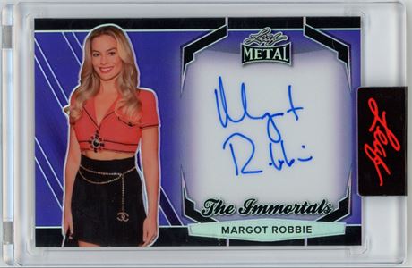 2024 Leaf Metal Margot Robbie The Immortals Autographed Purple 46/60
