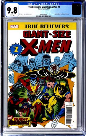 True Believers: Giant-Size X-Men #1 (2017) CGC 9.8