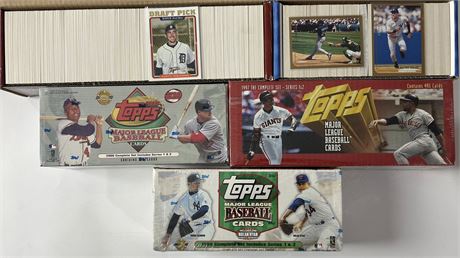 1997,1999 (2), 2000, and 2006 Topps Complete Sets 3 Factory Sealed (READ)