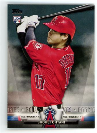 2018 Topps Shohei Ohtani RC Topps Salute